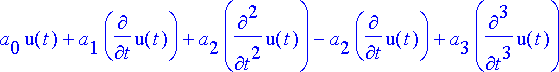 a[0]*u(t)+a[1]*diff(u(t),t)+a[2]*diff(u(t),`$`(t,2)...