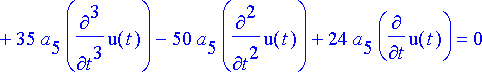 a[0]*u(t)+a[1]*diff(u(t),t)+a[2]*diff(u(t),`$`(t,2)...