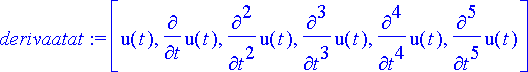 derivaatat := [u(t), diff(u(t),t), diff(u(t),`$`(t,...