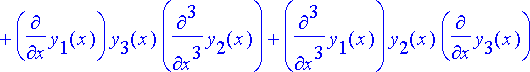 wronskidetder := diff(w(x),x) = y[1](x)*diff(y[2](x...