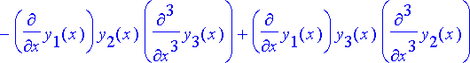 yhtalot := {diff(y[2](x),`$`(x,3))+P[0](x)*y[2](x)+...