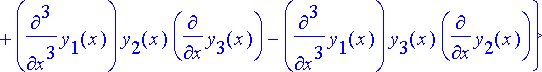 yhtalot := {diff(y[2](x),`$`(x,3))+P[0](x)*y[2](x)+...