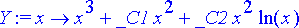 Y := proc (x) options operator, arrow; x^3+_C1*x^2+...