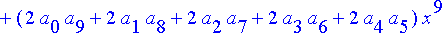 sarjayht := a[1]+2*a[2]*x+3*a[3]*x^2+4*a[4]*x^3+5*a...