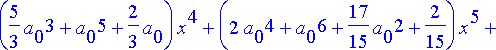 sarjaratk := series(a[0]+(1+a[0]^2)*x+a[0]*(1+a[0]^...