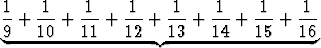 1-+  1--+ -1-+  1--+ -1-+ -1-+  -1-+ -1-
9----10---11----12-  13---14----15---16