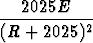   2025E
----------2-
(R  + 2025)